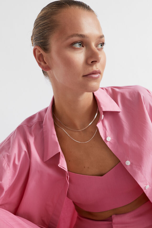 Double Layer Necklace  Silver  hi-res