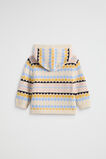 Fairisle Knit Cardigan  Creme  hi-res