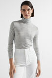 Babywool Roll Neck Top  Silver Marle  hi-res