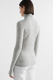 Babywool Roll Neck Top  Silver Marle  hi-res