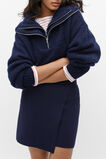 Crepe Knit Mini Wrap  Midnight Sky  hi-res