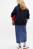 Longline Bomber Jacket  Midnight Sky  hi-res