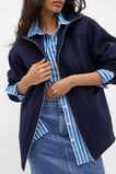 Longline Bomber Jacket  Midnight Sky  hi-res