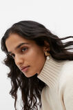 Pearl Drop Earring  Antique Gold  hi-res