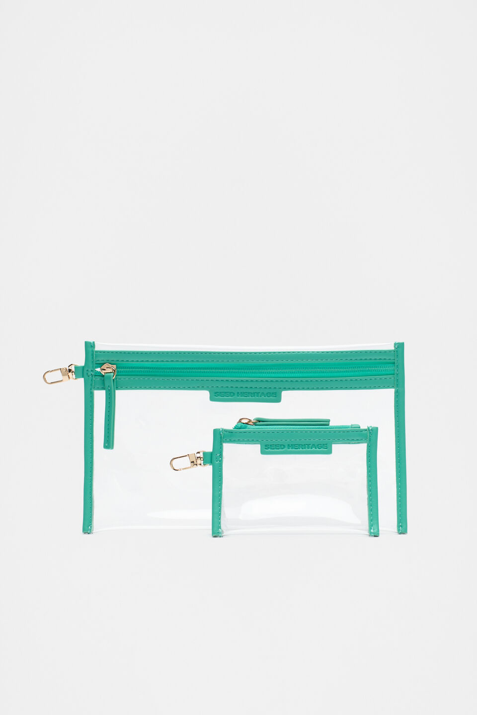 Travel Pouch Set  Deep Emerald