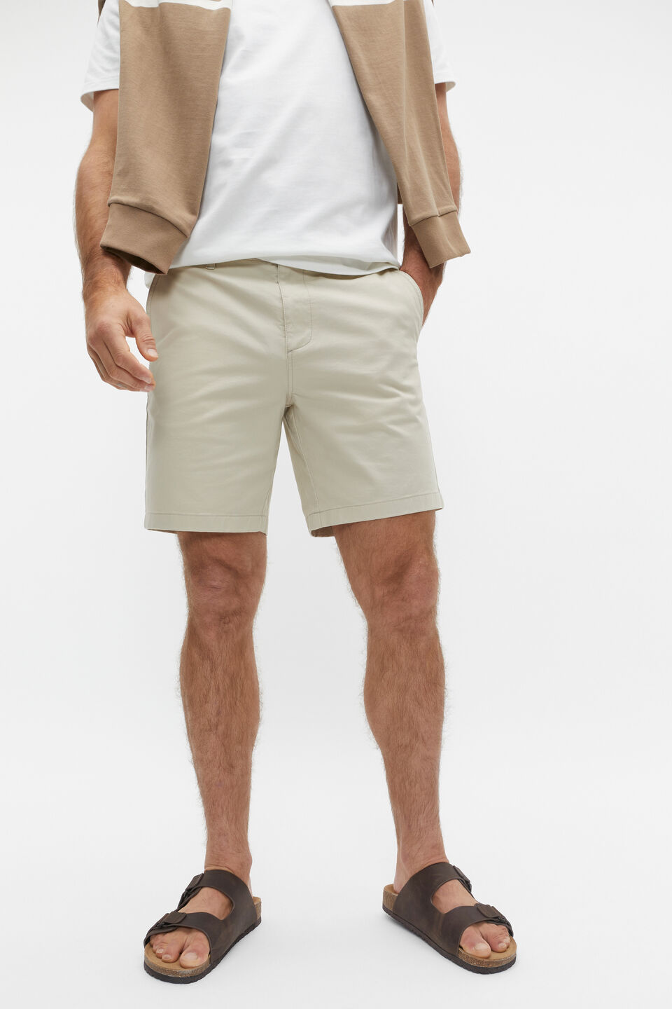 Chino Short  Cool Stone
