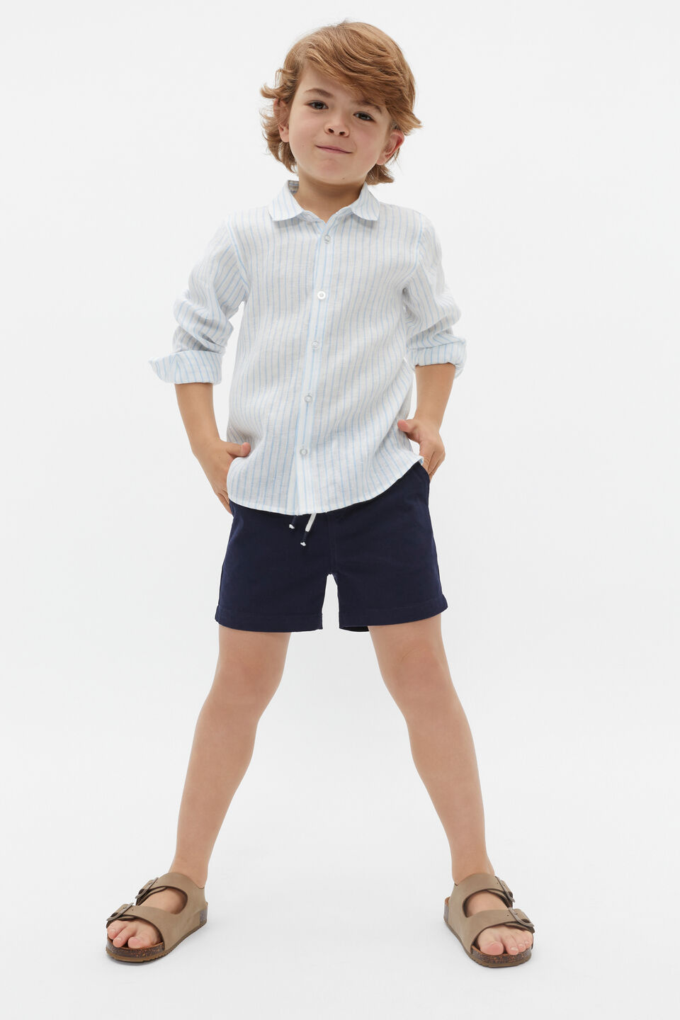 Core Logo Short  Midnight Blue
