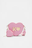 Heart Initial Bag  K  hi-res