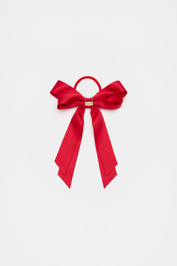 Heritage Bow Elastic  Red  hi-res
