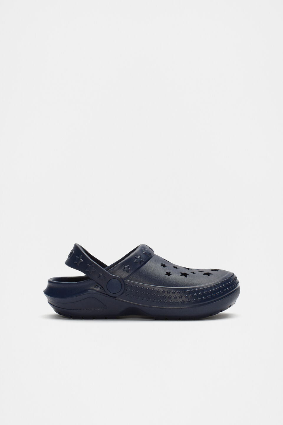 Star Moulded Clog  Navy