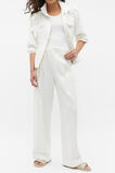 Textured Pleat Pant  Cloud Cream  hi-res