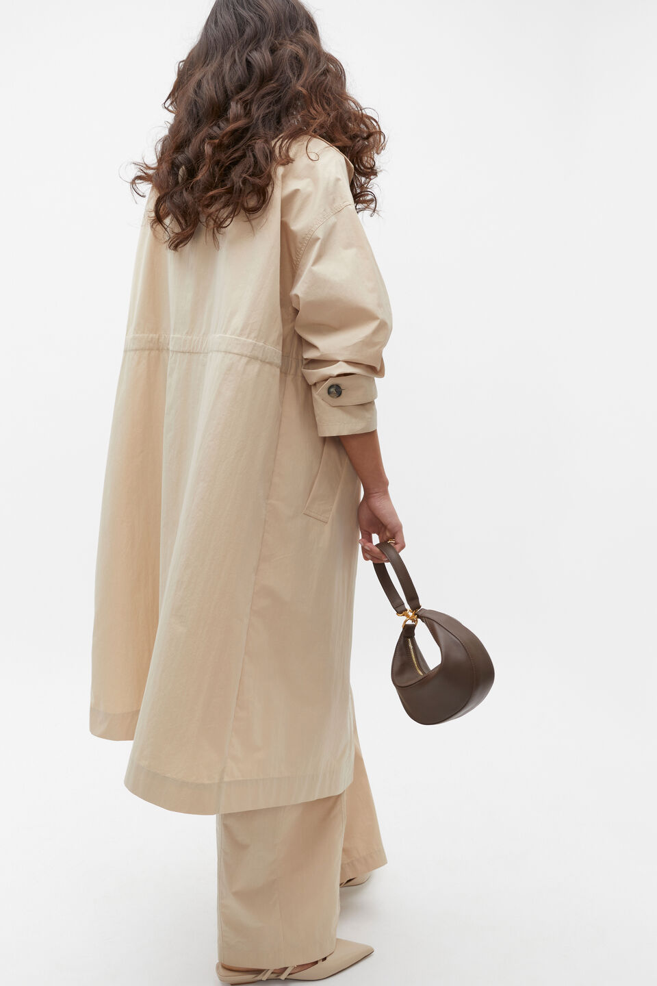 Parachute Drawstring Jacket  Sandshell