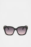 Meredith D Frame Sunglasses  Black  hi-res