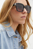 Meredith D Frame Sunglasses  Black  hi-res
