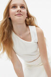 Asymmetric Rib Tank  Marshmallow  hi-res