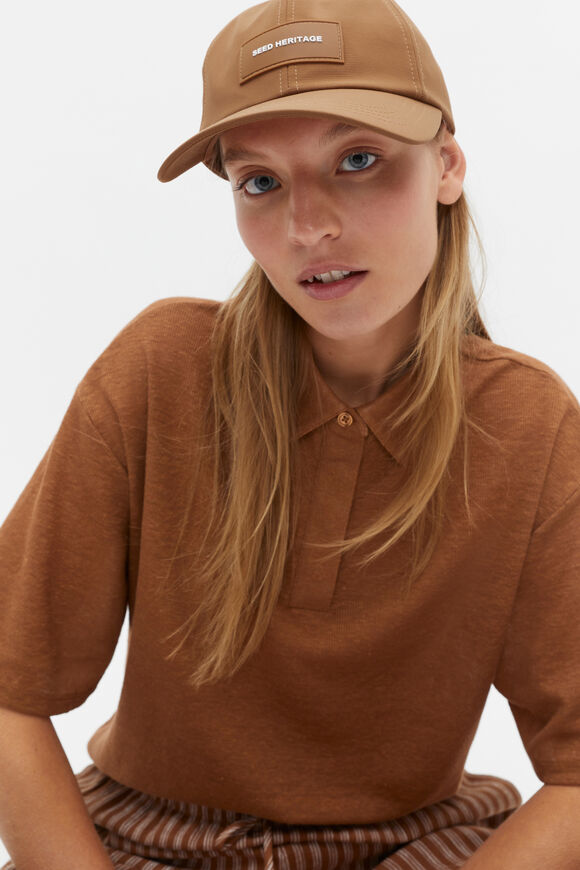 Seed Essential Logo Cap  Cinnamon Spice  hi-res