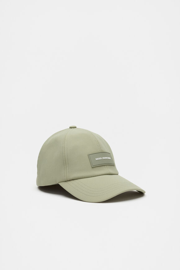 Seed Essential Logo Cap  Pale Olive  hi-res
