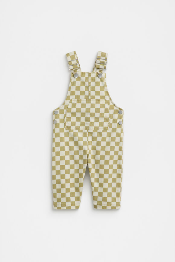 Checkers Overall  Pale Mustard  hi-res