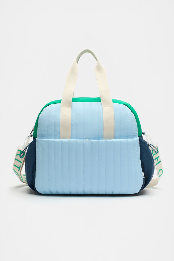 Overnighter Bag  Blue Multi  hi-res