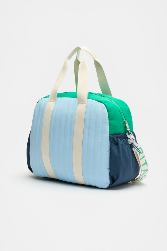 Overnighter Bag  Blue Multi  hi-res