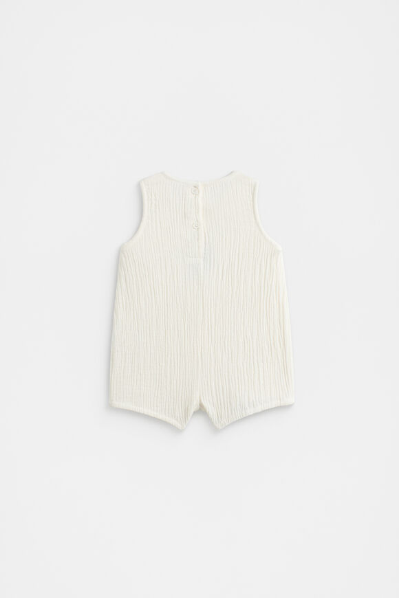Xmas Tree Romper  Milk  hi-res