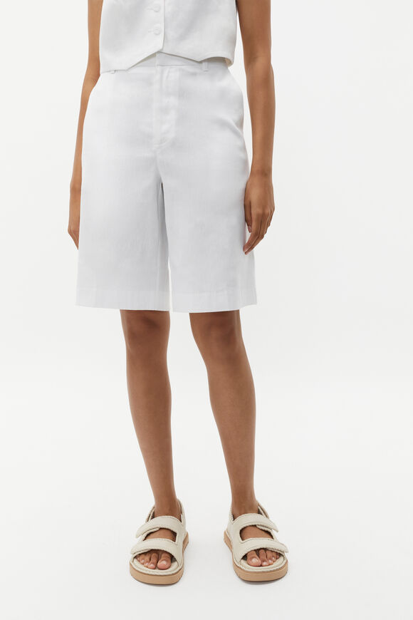 Tailored Longline Short  Whisper White  hi-res