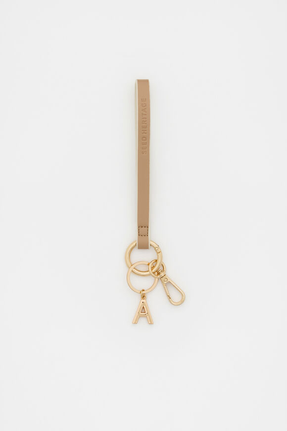 Soft Beige Wrist Letter Strap  A  hi-res