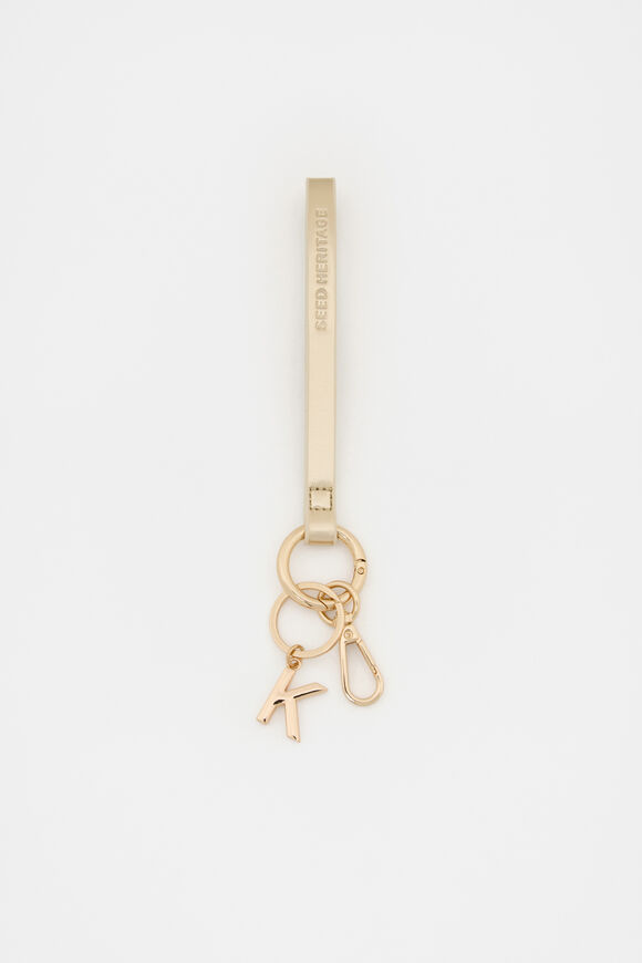 Pale Gold Wrist Letter Strap  K  hi-res