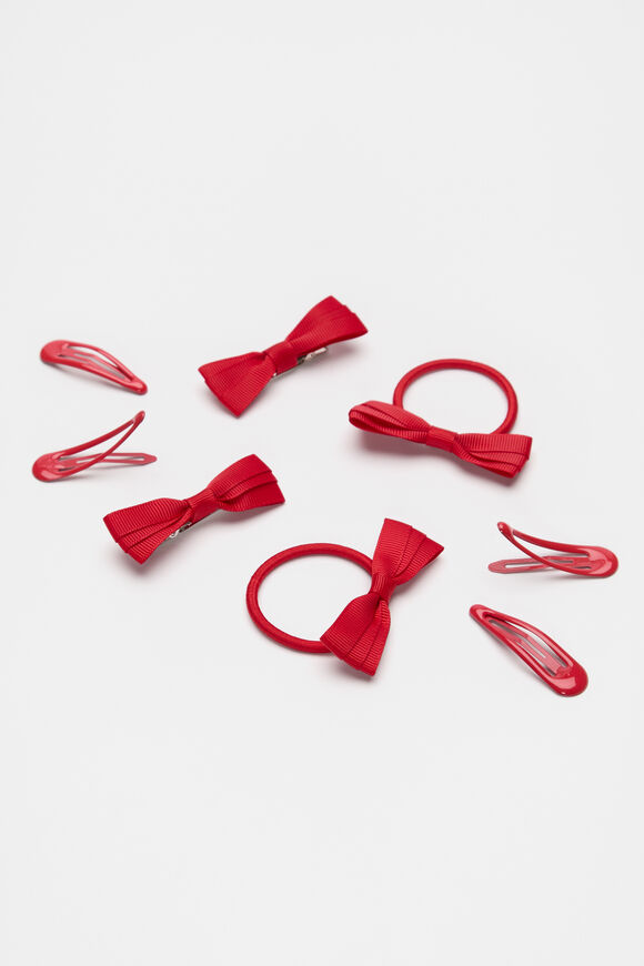 Back To School Hair Set  Red  hi-res