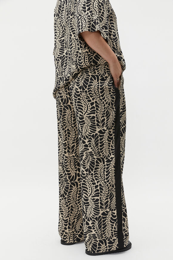 Motif Print Elasticated Pant  Motif Print  hi-res