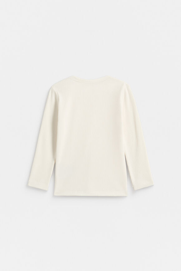 Core Rib Tee  Classic Cream  hi-res