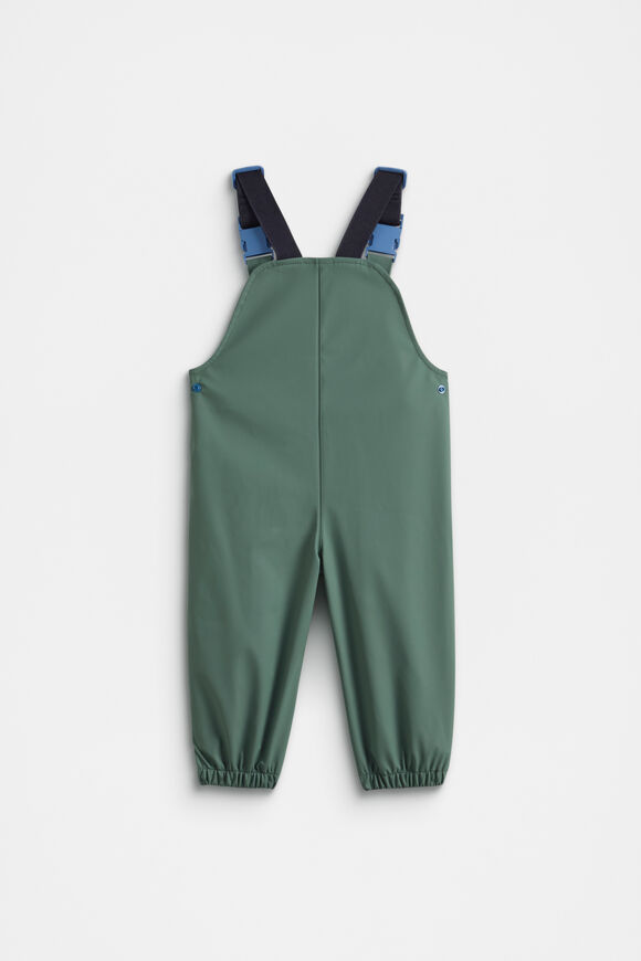 Mini Rain Overalls  Khaki  hi-res