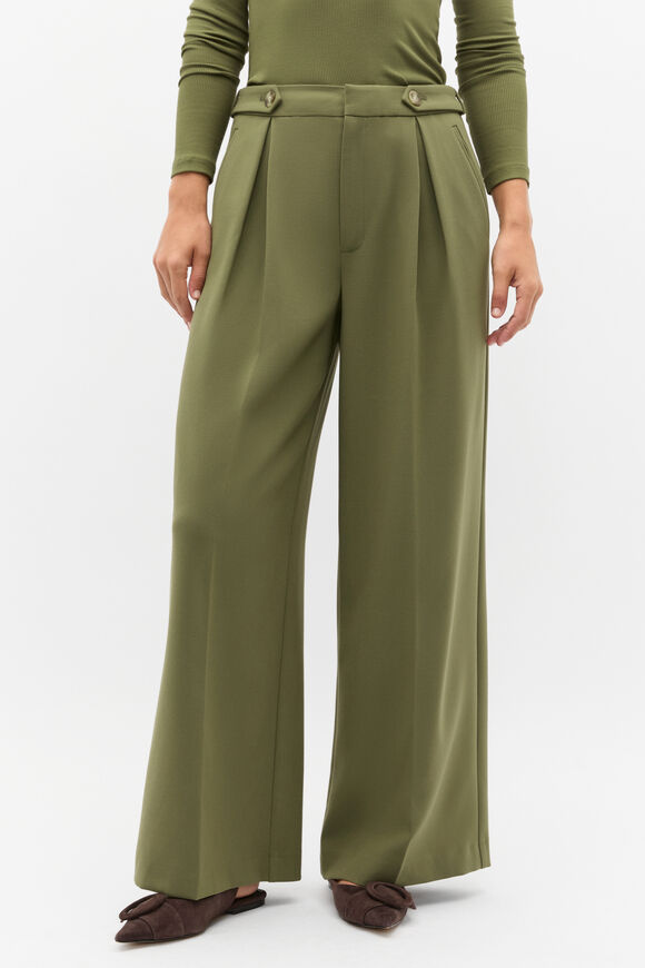 Button Tab Trouser  Rainforest  hi-res