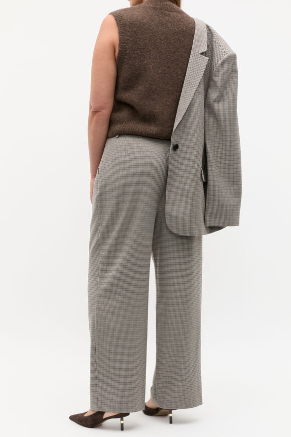 Mini Houndstooth Pleat Pant  Houndstooth  hi-res