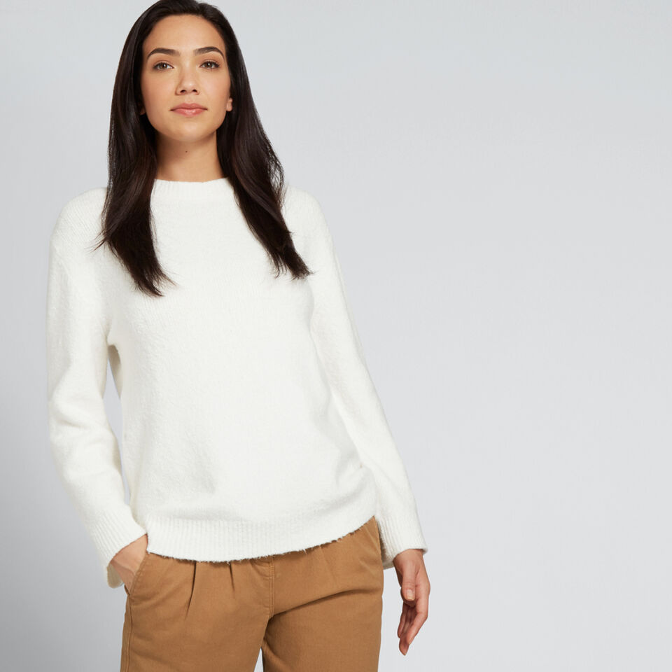 Relaxed Textured Sweater  