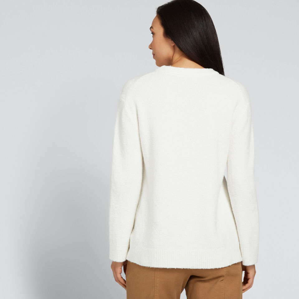 Relaxed Textured Sweater  