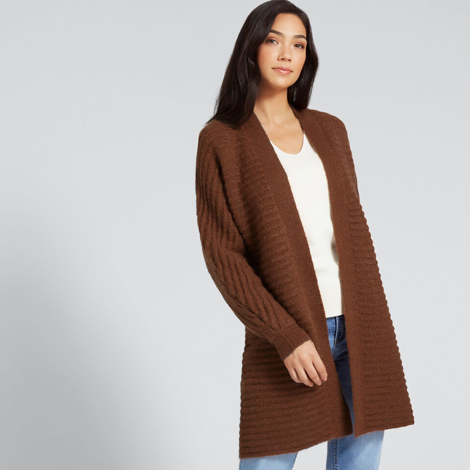 Linear Stitch Cardigan  