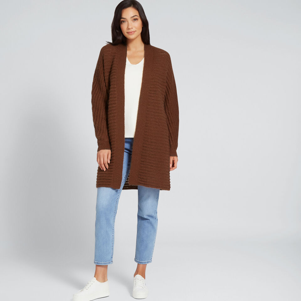 Linear Stitch Cardigan  