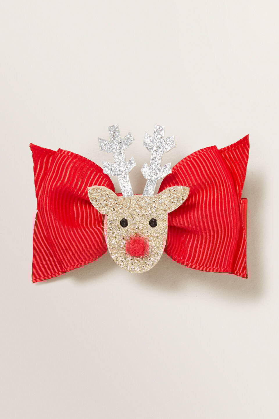 Rudolf Bow Duck Clip  