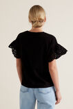Flutter Broderie Tee    hi-res