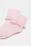 Frill Sock  Light Pink  hi-res