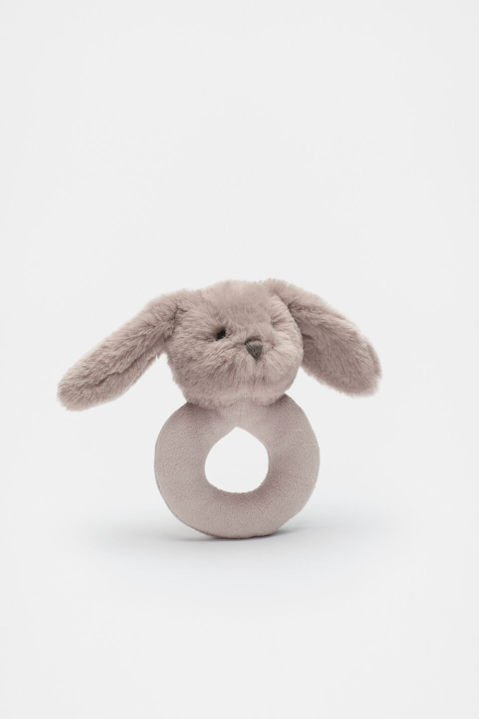 Bunny Rattle  Taupe
