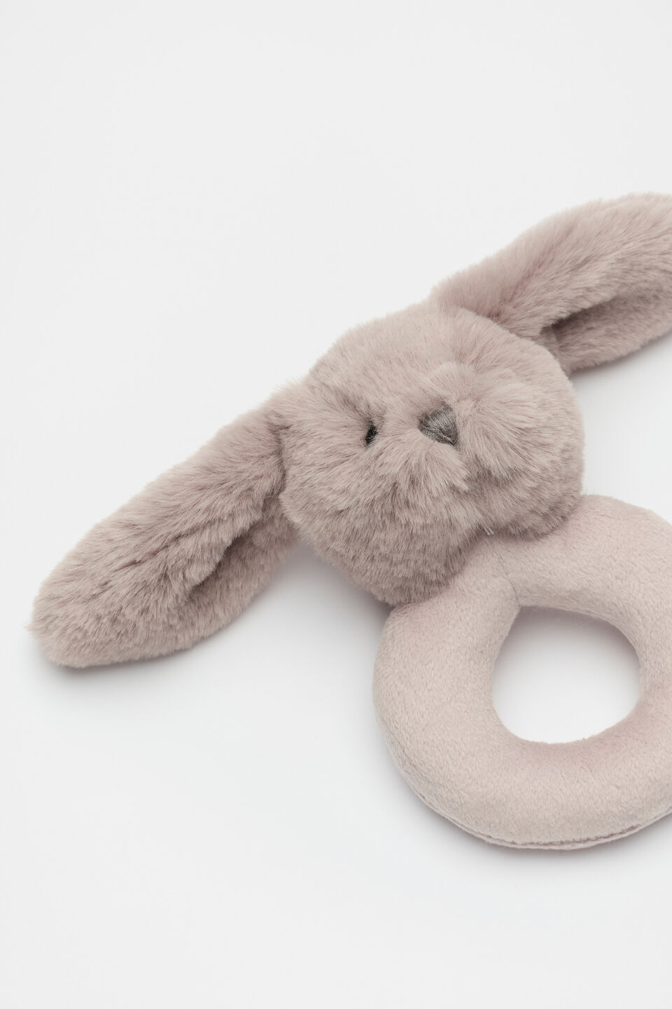 Bunny Rattle  Taupe