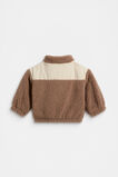 Spliced Zip Jacket  Chocolate Shake  hi-res