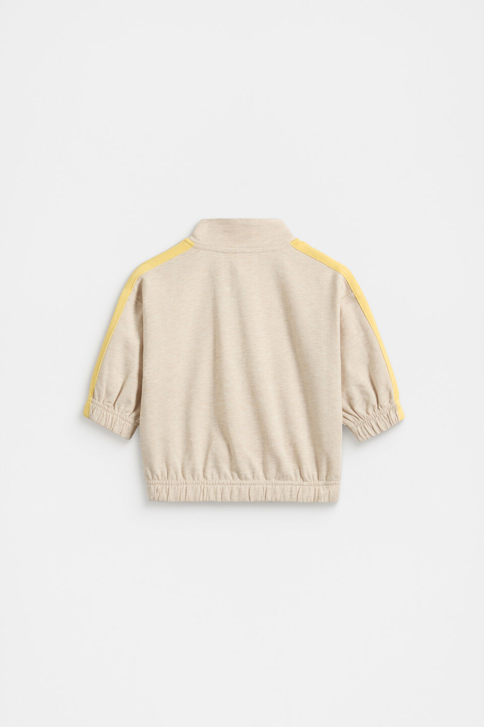 Side Stripe Sweat  Oat Marle