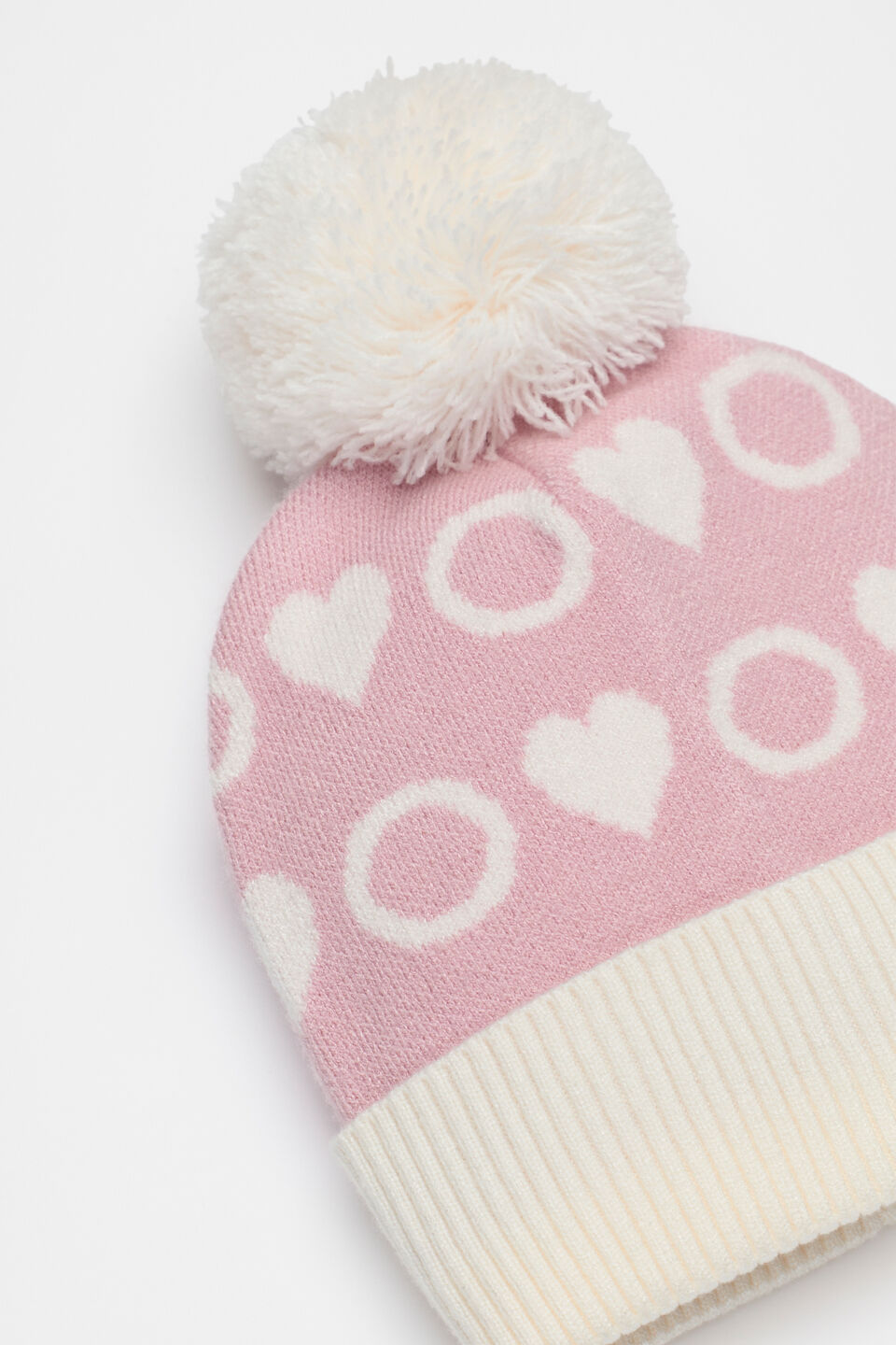 Heart Initial Beanie  O