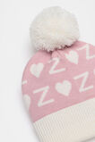 Heart Initial Beanie  Z  hi-res