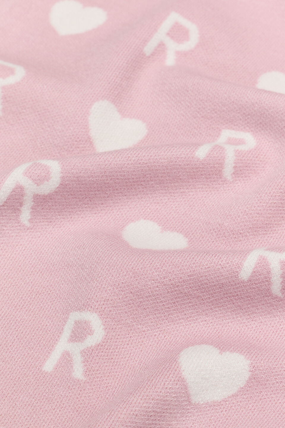 Heart Initial Blanket  R