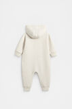 Quilted Logo Coverall  Snow Marle  hi-res