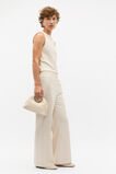 Ribbed Textured Shell Top  Cream Twist  hi-res